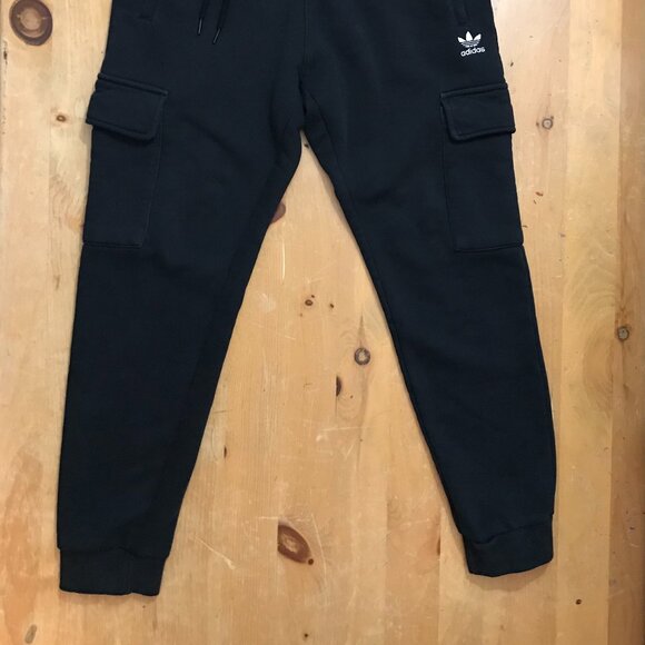 Adidas Men’s Medium Black Sweatpants – Size M - Picture 5 of 6